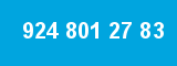 924 801 27 83 924 801 27 83
